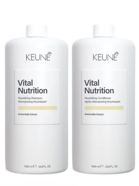Keune Vital Nutrition Nourishing Shampoo & Conditioner Set 33.8 oz 2piece